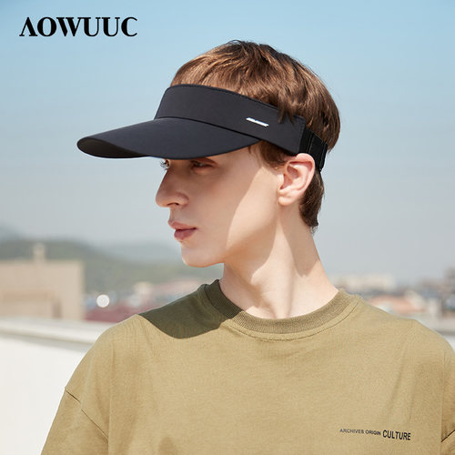 AOWUUC防晒帽子跑步运动