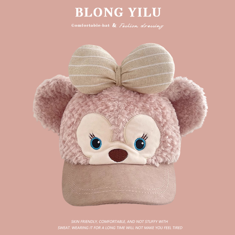 雪莉玫达菲棒球帽子女生户外百搭