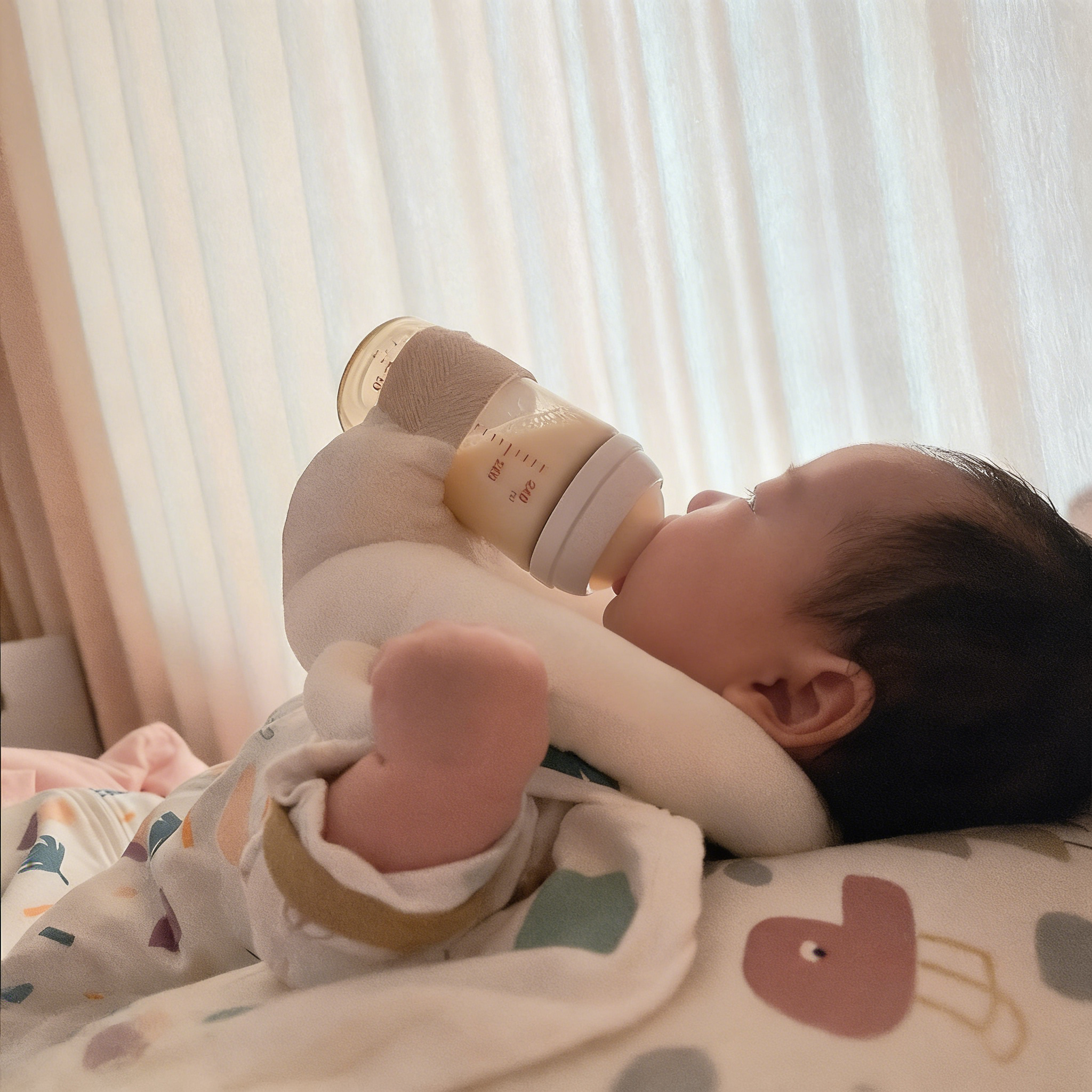 喂奶枕躺着专用多功能喂奶垫孕妇新生儿懒人支架可躺小月龄架子