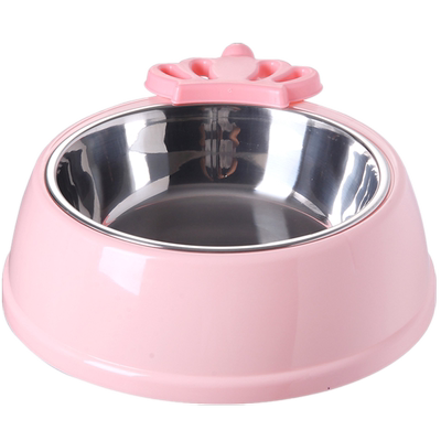泰迪宠物狗狗碗食盆喝水碗皇冠
