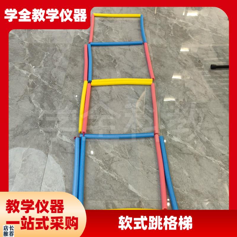 软式跳格梯儿童幼儿园早教玩x具感统软体训练器材海绵趣味跳格绳