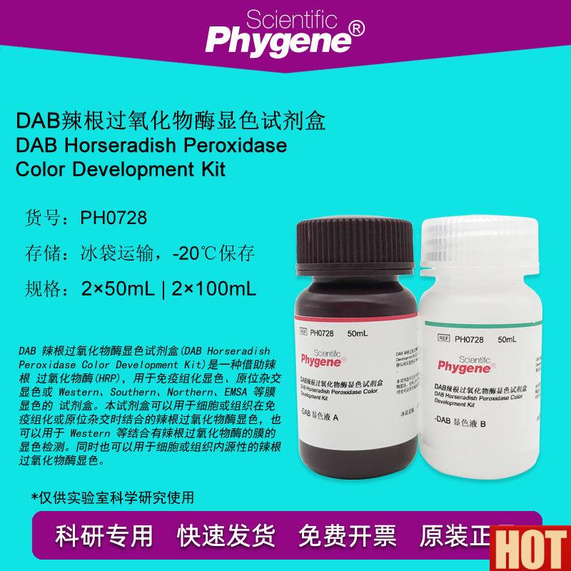 AB辣根过氧化物酶显色试剂盒 2100ML  [PH0728 PHYTGENE]
