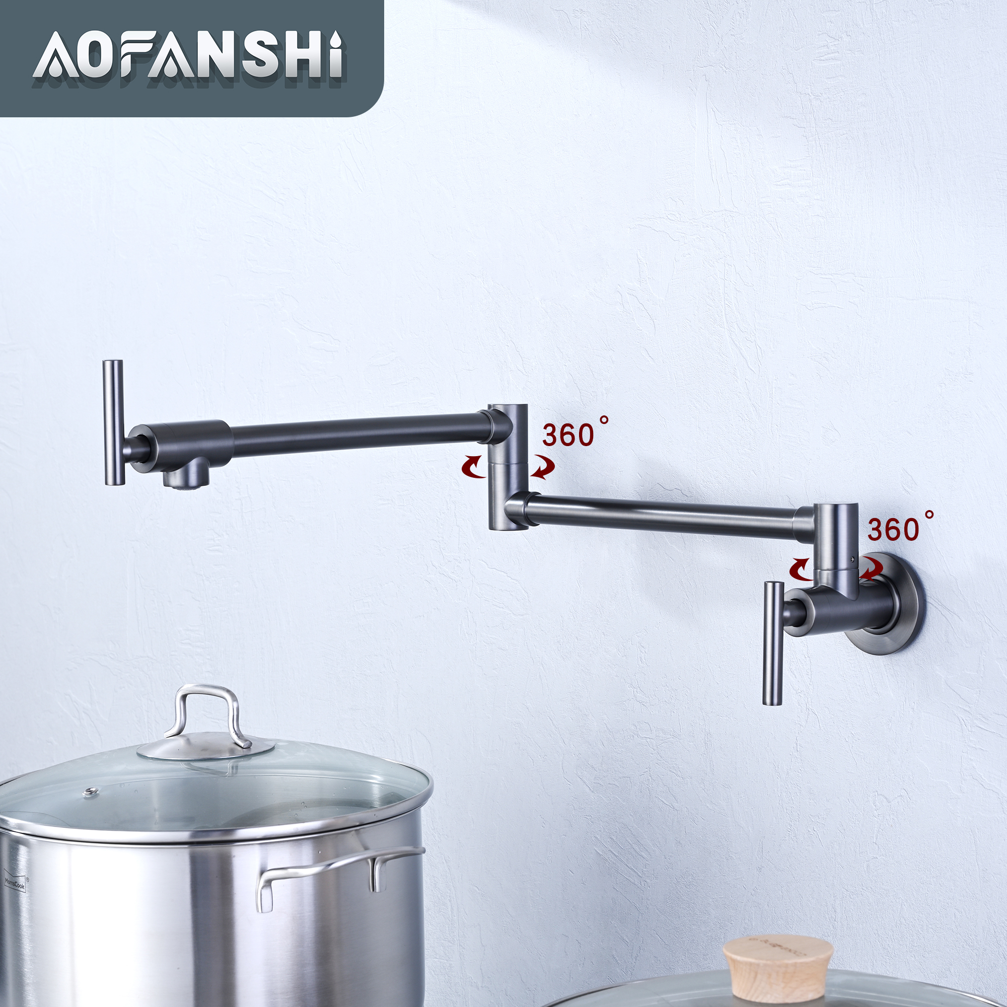 经典款式旋转伸缩厨房直饮水龙头