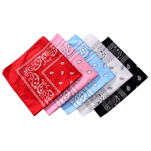 头带男韩国潮人街头嘻哈头巾发箍洗脸跑步篮球吸汗运动束发带方巾