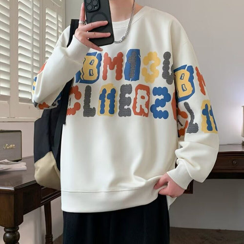 lilbetter男装加绒保暖长袖卫衣
