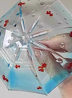 日系谷美seria娃用场景配件雨伞微缩模型二次元概念装饰拍照摆件