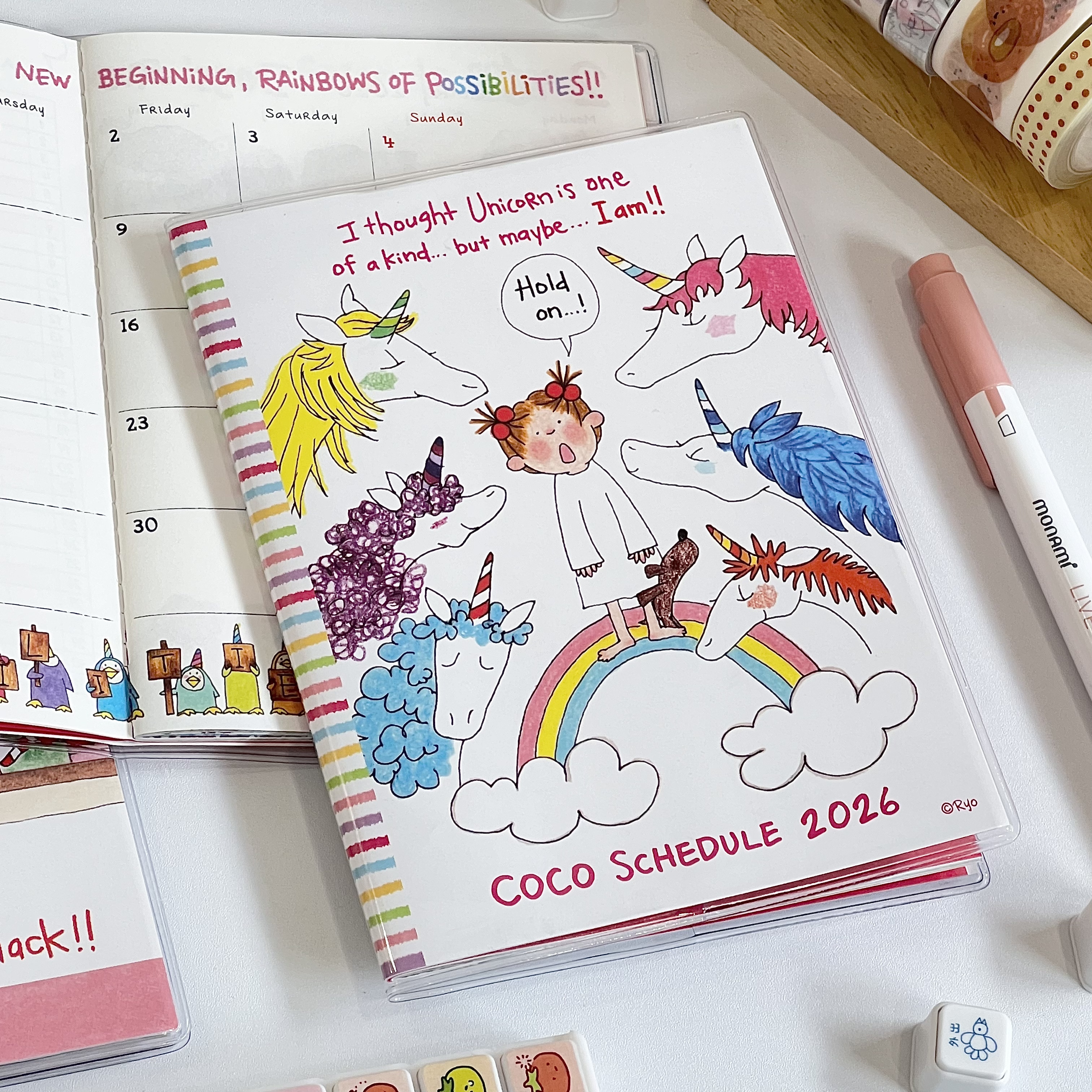 手帐记事笔记本礼物高颜值日程本