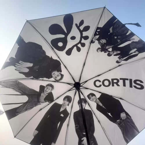 CORTIS黑胶全自动防晒晴雨伞周边