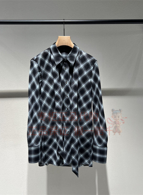 现货 LESS女装国内正品代购2026春季2Q1213020休闲长袖衬衫2295