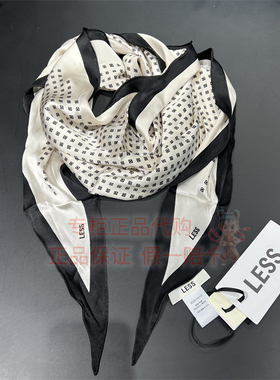 现货 LESS女装国内正品代购 2026春季 时尚围巾 3Q2K10010-995