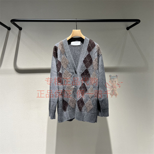 国内代购 中长2P9317800 LESS女装 毛衣针织开衫 2995 2025秋季 速发