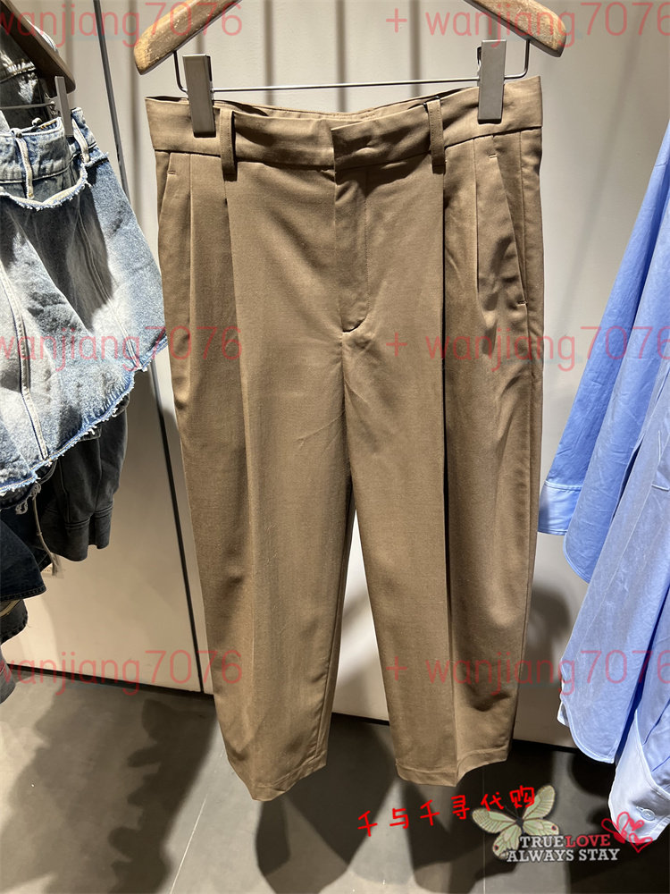 JNBY/江南布衣2024春季新款专柜正品5O3E12000百搭休闲九分裤1395