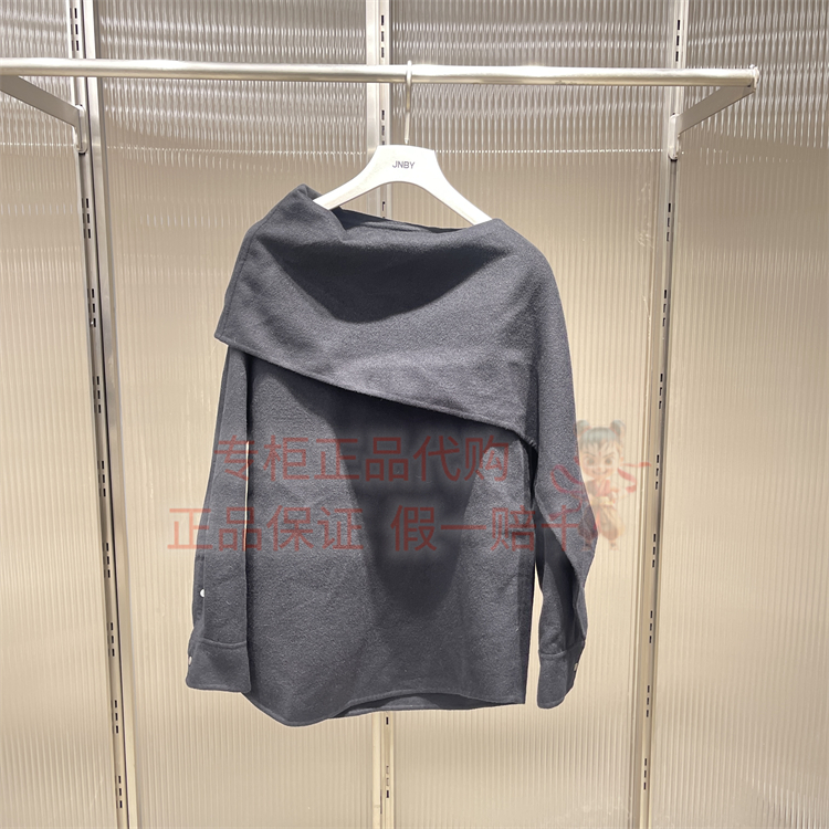 国内代购正品JNBY/江南布衣2025冬款5P0811710毛呢夹克外套2795