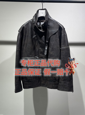 现货 LESS女装 国内正品代购 2025冬季2PBT17150夹克仿皮衣 3995