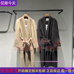时尚 LESS女装 2025冬季 代购 2P0816210无领呢料大衣5995 国内正品