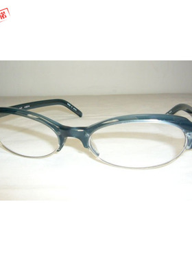 艾特EYE-TECH板材加金属眼镜架男女士近视眼镜框蓝色
