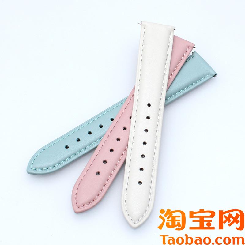 真皮手表带代e用JONAS&VERUS唯路时手表带时尚女士表带121416mm