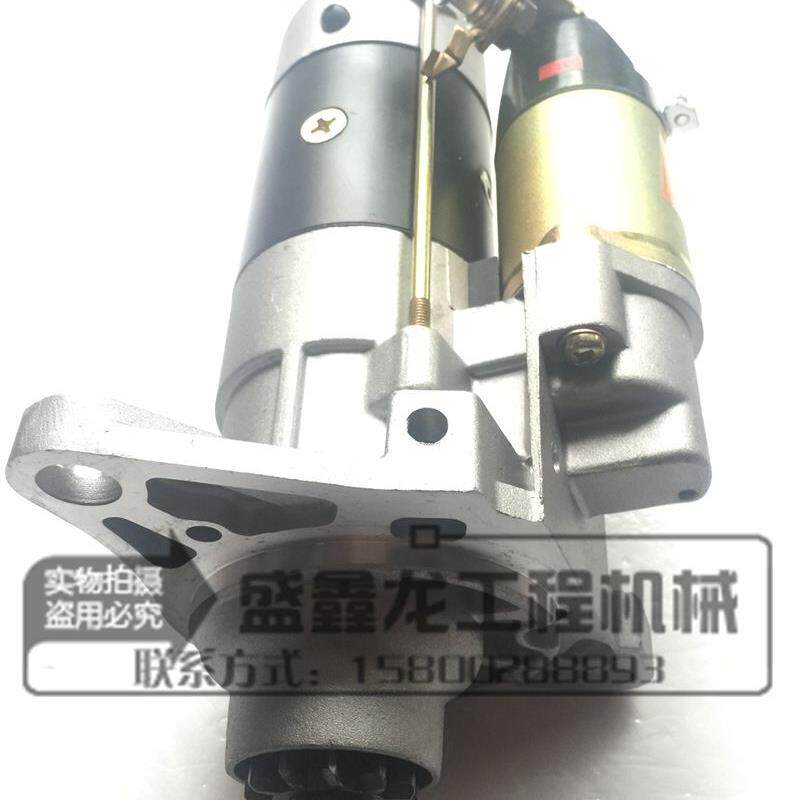 立ZAX330-3/3G 350-3360-3挖机启动马达五十铃6HK1发I动机起动机
