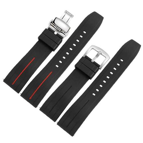 适配AIGO爱国者GT8智能手表配件男士运动GT3V8防水硅胶Z表带22mm