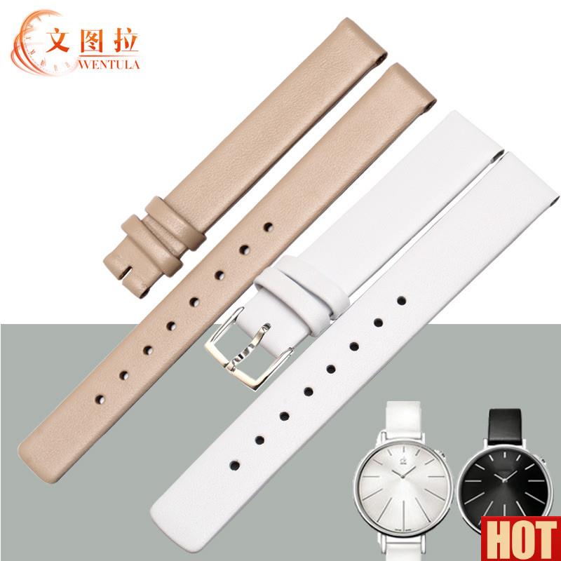 图拉 适合CK表带 RK3E236/K7A231/K3P231 K2B23 K3N小牛皮表带女