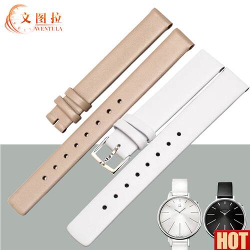 图拉 适合CK表带 RK3E236/K7A231/K3P231 K2B23 K3N小牛皮表带女