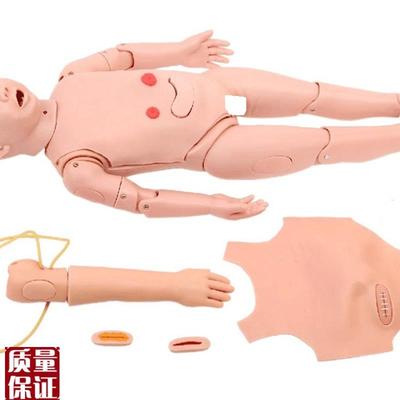 多功能三岁儿童j护理人模型儿童护理操作模型多功能三岁儿童护理