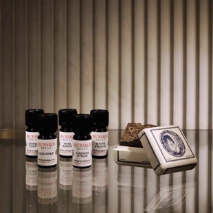 法国BULY1803室内香氛扩香石组合印花陶瓷盒+扩香石+香氛油