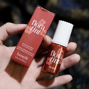 Benefit贝玲妃胭脂水染唇液floratint玫瑰胭脂唇颊两用液体腮红