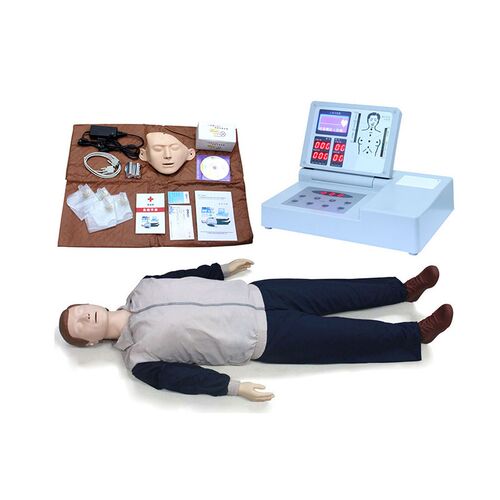液晶彩显高级电脑心肺复苏模拟人G RY/ACLS800