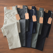 休闲裤 微弹透气白色高端男士 爆款 小直筒裤 男潮 夏季 子长裤 轻薄款