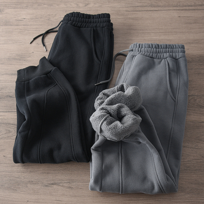 冬季加绒加厚防寒保暖运动裤卫裤