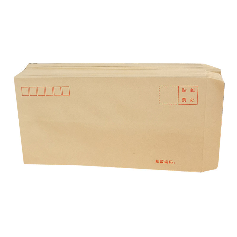 邮寄牛皮纸信封特价款细纸面纯木浆5号100克信封工资袋6号加厚
