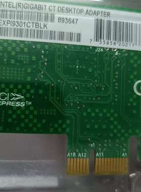 询价购-Intel 9301CTBL单口千兆网卡 EXPI9301C