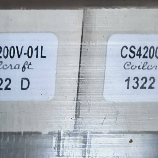 询价购-全新Coilcraft CS4200V-01L电感，型号13