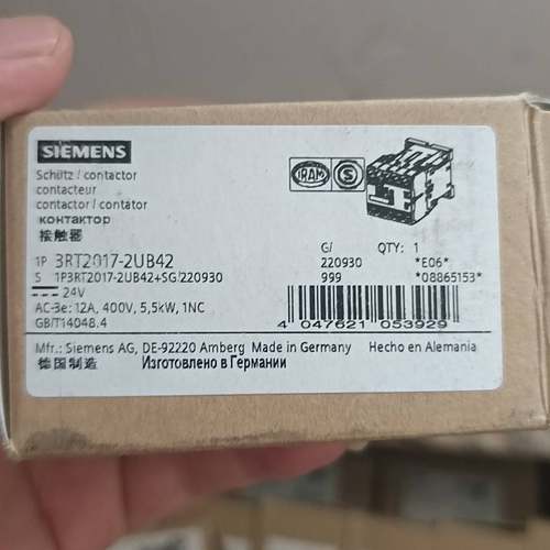 询价购-原装正品3RT2017－2UB42 接触器1件，218
