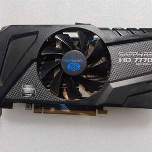 询价购-蓝宝石HD7770 1GD5单风扇游戏显卡，不需