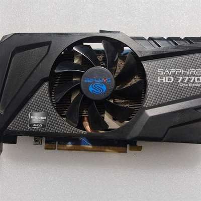 询价购-蓝宝石HD7770 1GD5单风扇游戏显卡，不需