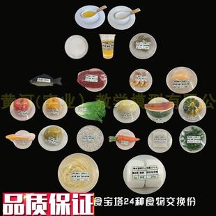 中国h居民平衡膳食宝塔模型健康食物营养金字塔仿真食品模 2022版