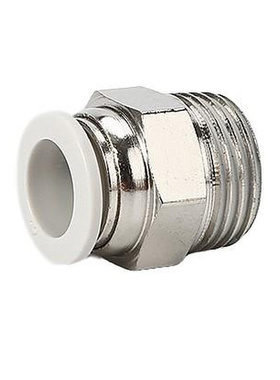 MPC气动快速接头 气管快插螺纹直通PC8-02 PC6-01 PC4-M5 PC10-03