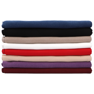 加厚双面德绒布料秋冬弹力保暖针织布头宝宝秋衣秋裤内衣绒布面料