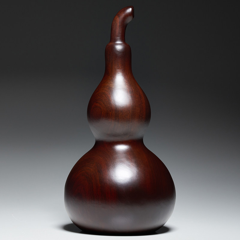 黑檀木雕光面葫芦摆件实木客厅玄关酒柜新中式装饰品乔迁新居礼品,家居饰品,木雕,淘宝优惠券,粉丝福利购,淘宝优惠卷