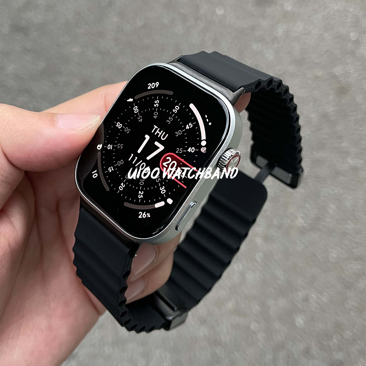 UIOO红米watch6表带运动磁吸扣