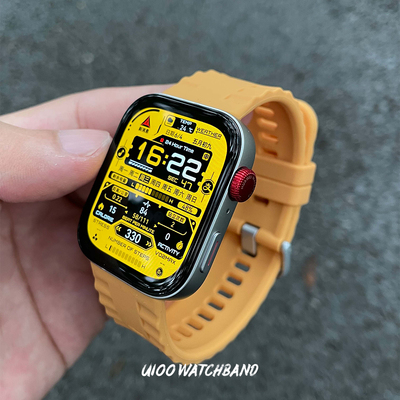 适用华为fit4/fit3硅胶表带