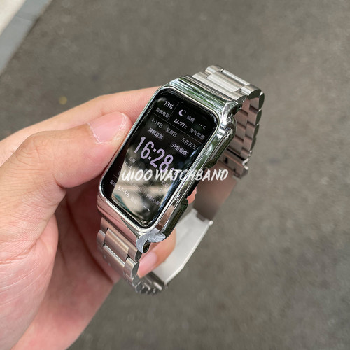 适用华为手环11/11Pro三株钢带