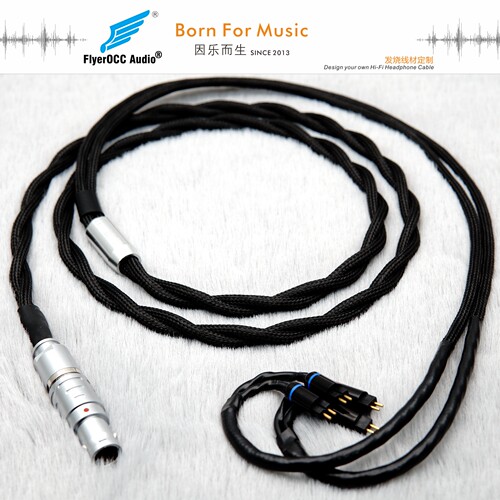 传神Ref GEN 双线分音 定制 平衡线 升级线 2.5MM 4.4MM 3.5MM