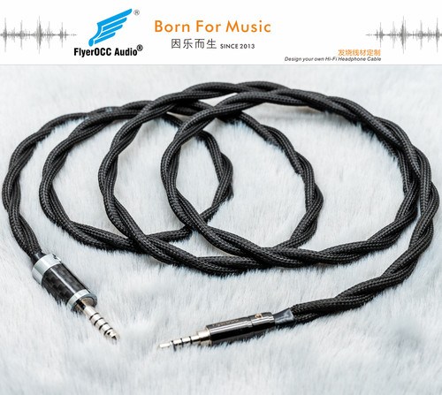 HE-R10 耳机  银月 4.4 2.5 XLR 平衡 升级线 定制