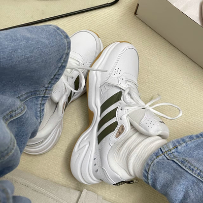 正品阿迪达斯增高厚底老爹鞋