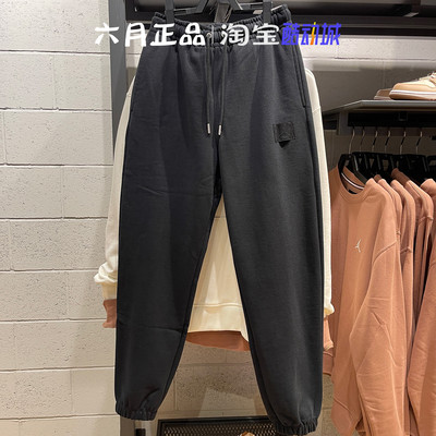 JORDAN男子针织薄绒卫裤长裤