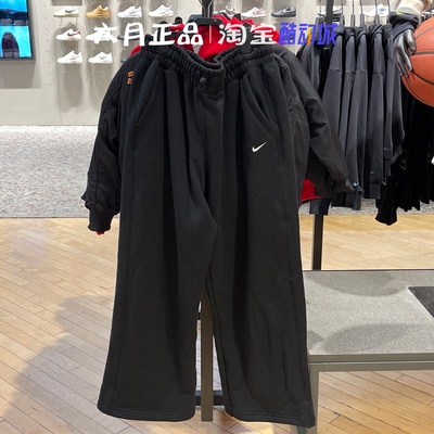 Nike耐克女子运动裤刺绣logo
