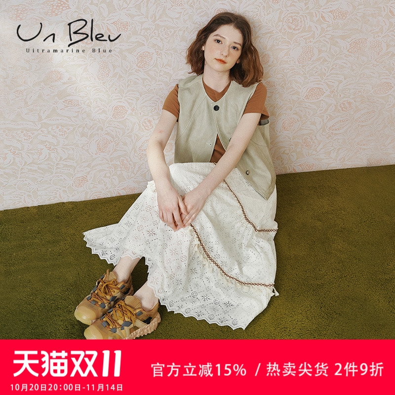 蕾丝半身裙女2025春季新款